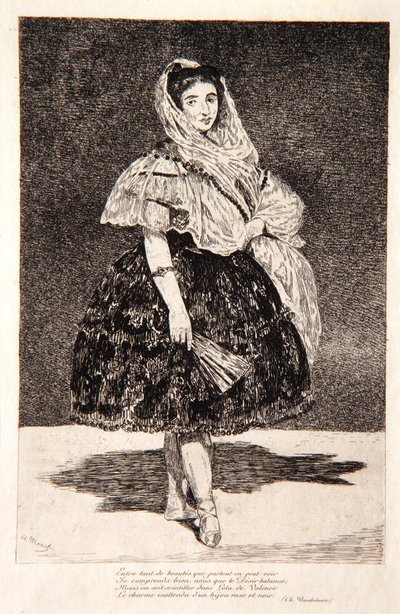 Lola de Valence by Édouard Manet